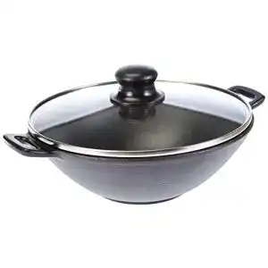 Kela-Pfanne kela 77747 Wok mit Deckel, 24 cm Durchmesser