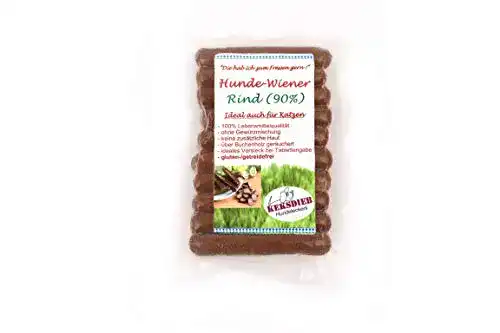 Hundewurst Keksdieb Hunde Wiener ohne Gewürze 10 Würstchen