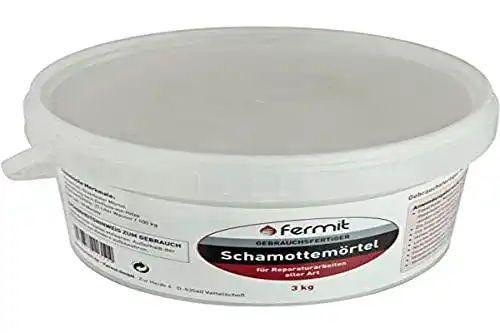 Schamottemörtel Fermit 3 kg im Eimer Schamottmörtel
