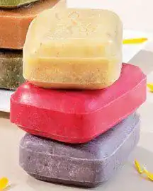 Schafmilchseife Saling , Blütenzauber (Ringelblume, Lavendel,Rosen)