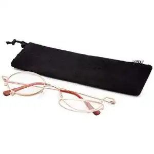 Schminkbrille/Schminkhilfe aus Metall +4,00 dpt