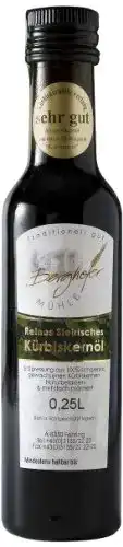 Kürbiskernöl Berghofer Mühle Reines Steirisches, 250 ml