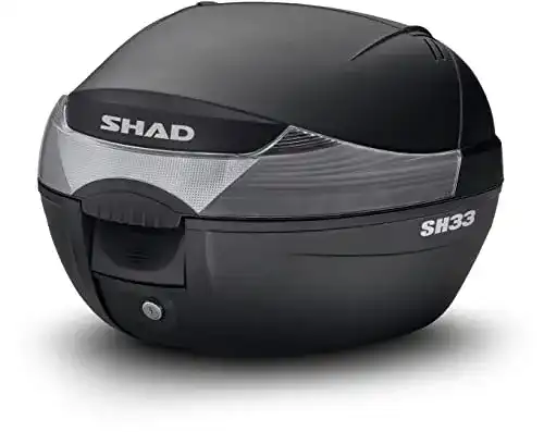Shad-Topcase Shad d0b33200 Truhe SH33, Schwarz