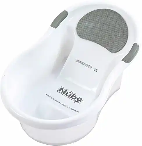Babybadewanne Nuby Baby-Badewanne mit integriertem Sitz