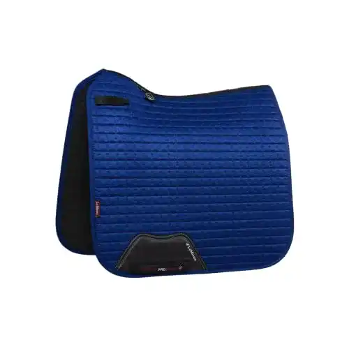 Schabracke LeMieux Pro Sport Glanz/Wildleder Dressursatteldecke