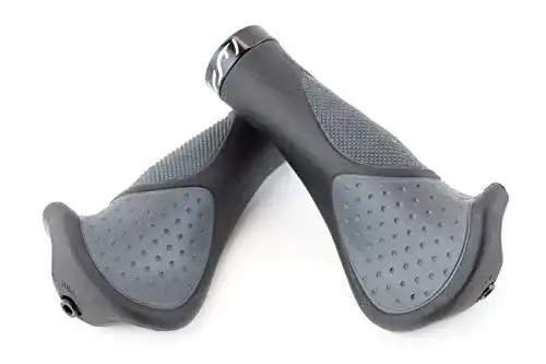 Fahrradgriffe CONTEC Unisex – Erwachsene Tour Deluxe , Schwarz