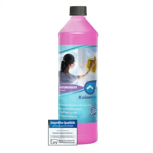 Glasreiniger KaiserRein professional, Konzentrat 1L mit Lotuseffekt