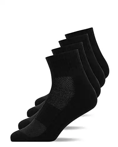 Snocks-Socken Snocks Mittelhohe Laufsocken, 4 Paar