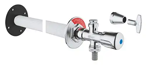 Frostsichere Außenarmatur Grohe Eurotec-Bausatz DN15, chrom
