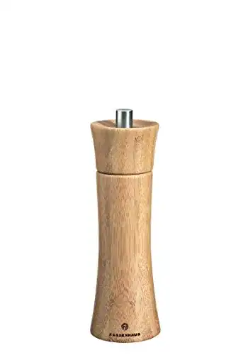 Pfeffermühle Holz Zassenhaus M023237 Frankfurt 18 cm, Bambus