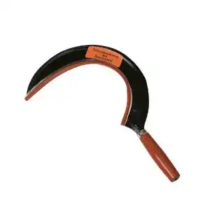 Sichel Xclou Garden Hand, mähfertige Sense, polierter Holzgriff