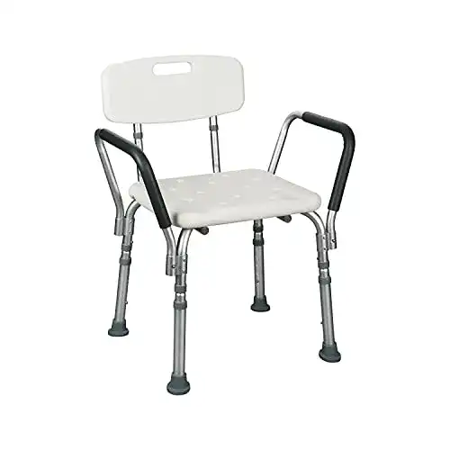 Duschstuhl flexilife Duschsitz Duschhocker mit Rückenlehne