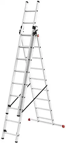 Hailo-Leiter Hailo HobbyStep combi 3-in-1 Alu-Kombileiter