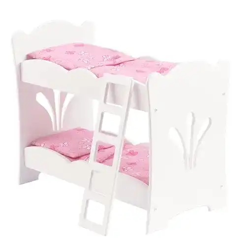 Puppenbett KidKraft Kleines Lil’Doll 60130 Puppenetagenbett