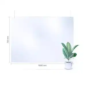 Hängender Spuckschutz reflecto Spuckwand zum Aufhängen 100cm