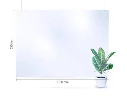 Hängender Spuckschutz reflecto Spuckwand zum Aufhängen 100cm