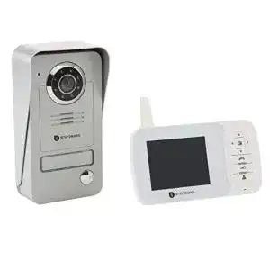 Funk-Video-Türsprechanlage SMARTWARES VD38W Drahtlos