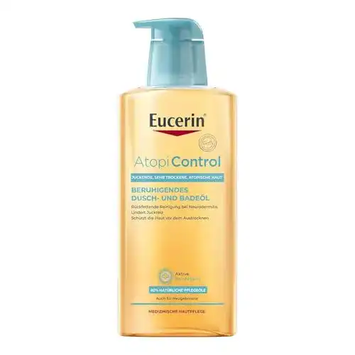 Badeöl Eucerin, Atopicontrol Reinigungsöl 20% Omega 400ml