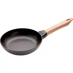 Staub-Pfanne STAUB Bratpfanne mit Holzgriff 20 cm