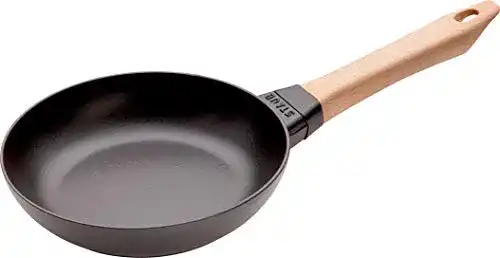 Staub-Pfanne STAUB Bratpfanne mit Holzgriff 20 cm