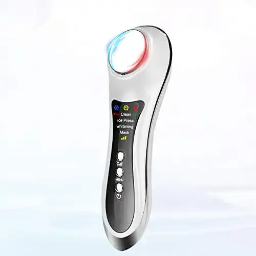 Gesichtsmassagegerät CARER BEAUTY Heiße u. kalte RF Vibration