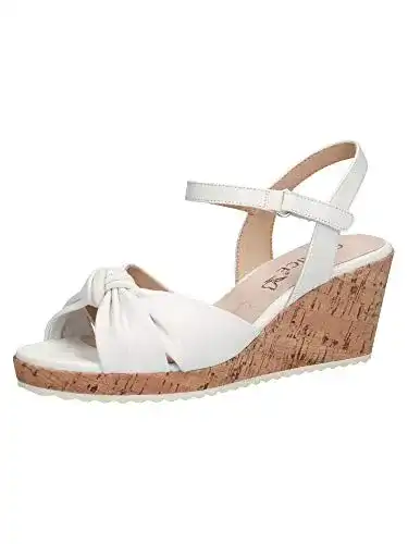 Sandaletten CAPRICE Damen Sandalette 9-9-28713-26 102 weiß