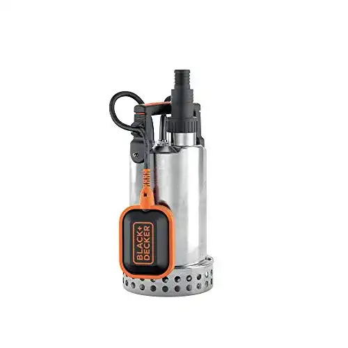 Flachsaugerpumpe Black+Decker BXUP750XCE für Klarwasser