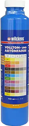 Abtönfarbe Wilckens Vollton- und matt, 750 ml, Blau