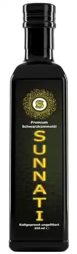 Schwarzkümmelöl Sunnati ® Ägyptisches Ungefiltert, kaltgepresst