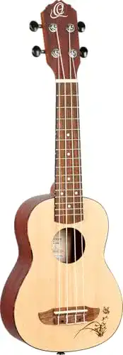Sopran-Ukulele Ortega Guitars Sopran Ukulele – Bonfire Series