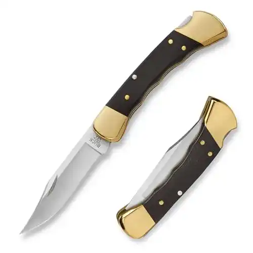 Buck-Messer Buck Taschenmesser Folding Hunter Finger Grooved