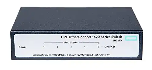 Die beste HP-Switch Hewlett Packard HP JH327A Netzwerk-Switches, Grau 2026 Test Bestseller HP-Switch Hewlett Packard HP JH327A Netzwerk-Switches, Grau