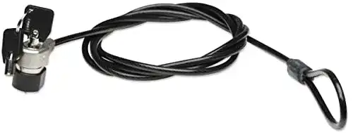 Laptopschloss Manhattan Products 440240, 1,8m, Schwarz