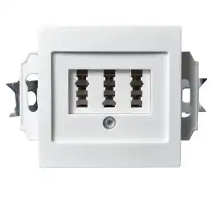 Telefondose MC POWER, TAE-NFN-Anschlussdose FLAIR UP, 3x