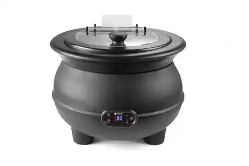 Suppenkocher Hendi Suppenkessel, digitales Bedienungsfeld, 8L