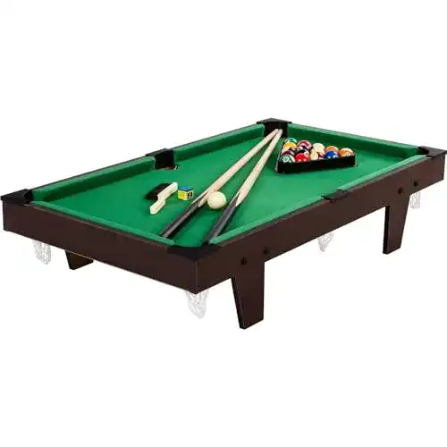 Mini-Billardtisch Maxstore Mini Pool Billardtisch Micro inkl. Zubehör