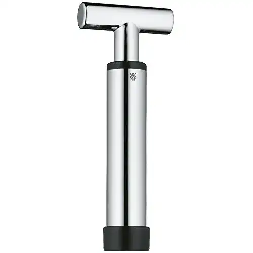 Weinpumpe WMF Vino mit 2 Verschlüssen, 15,8 cm, Cromargan