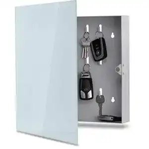 Schlüsselkasten bonsport mit Glas Magnettafel inkl. 6 Magnete