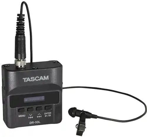 Tascam-Recorder Tascam DR-10L Digital mit Lavalier-Mikrofon