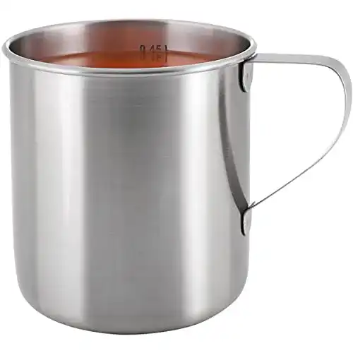 Edelstahlbecher Tatonka Becher Mug, transparent, 9 x 9,5 cm
