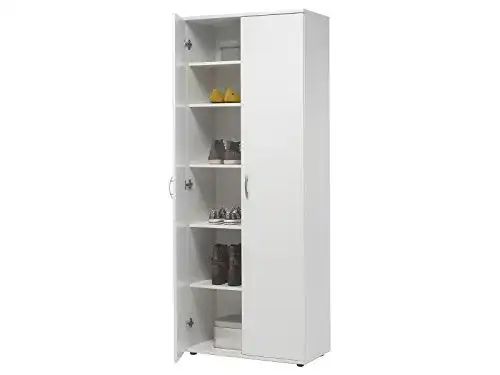 Mehrzweckschrank möbelando Schuhschrank Nolana, Weiß