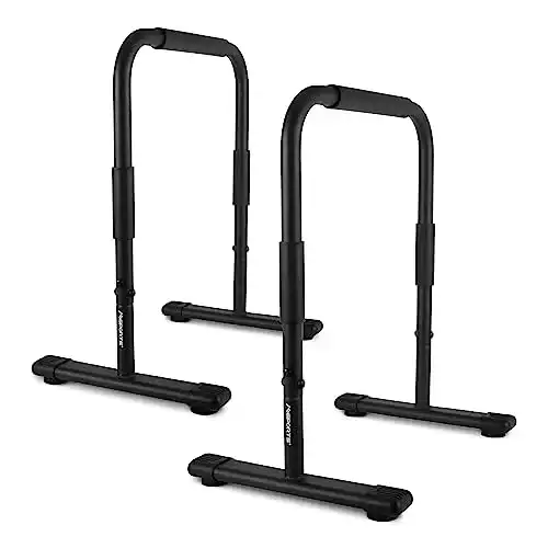 Dip-Station MSPORTS Dip Barren Fitness Parallettes Premium (Paar)