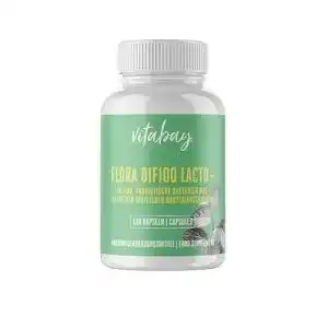 Bifidobakterien vitabay Flora Bifido Lacto, Plus Zink, 120 Kapseln