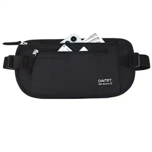 Bauchtasche diebstahlsicher DAITET Geldgürtel
