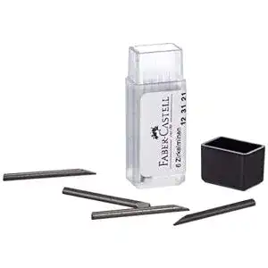 Zirkelminen Faber-Castell 123121 Dose 6er