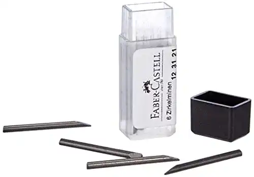 Zirkelminen Faber-Castell 123121 Dose 6er