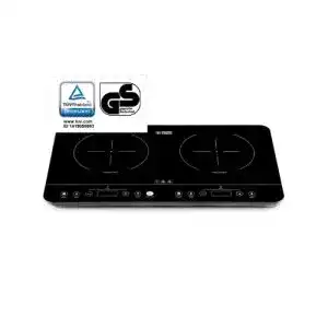 Induktionskochfeld (2 Platten) KITCHEN CREW, Touch Control