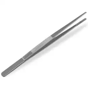 Kochpinzette InstrumenteNrw, Edelstahl Gerade, 35,0 cm