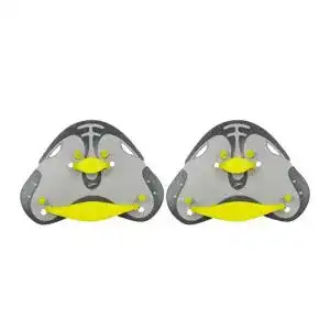 Handpaddel Speedo Unisex Fingerpaddel, Oxid-grau/Limetten-Grün