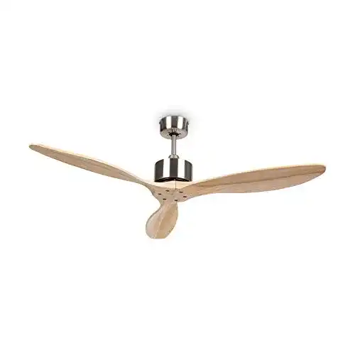 Klarstein-Deckenventilator Klarstein Santa Elena, 3 Echtholzflügel
